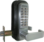 Lockey USA 2835SC mechanical keyless lever lock front view security hardware