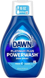 Dawn Powerwash Spray, Dish Soap, Dishwashing Liquid, Cleaning Supplies, Fresh, 1 Starter Kit + 1 Refill, 32 Fl Oz - Image 13