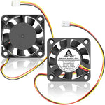 GDSTIME brushless DC cooling fan front view showing the compact 40 millimeters design.