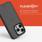 Tech21 Evo Check case side profile showing slim design