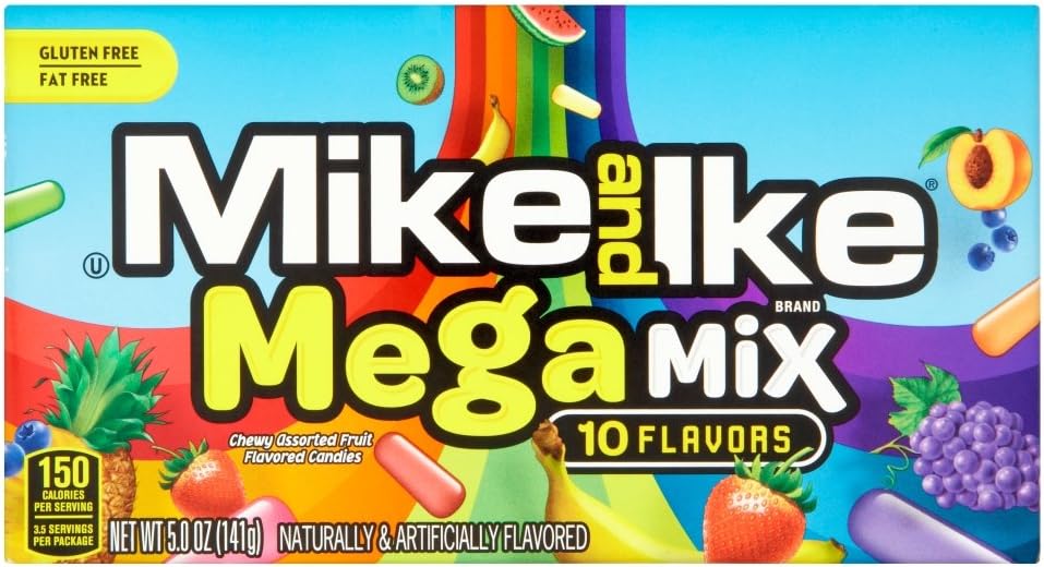 Mike and Ike, Mega Mix Sour, 28.8 Ounce - Image 13