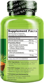 Naturelo vegetarian capsules close up view