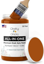 Chalky Chicks Logan Berry 32 Fl Oz Chalk Paint for Furniture All in One | Matte Plum, No Sanding, Wood Metal Glass Crafts Dresser Farmhouse, Low Odor Formula, Dries Within 30 Minutes, DIY Projects - Image 13