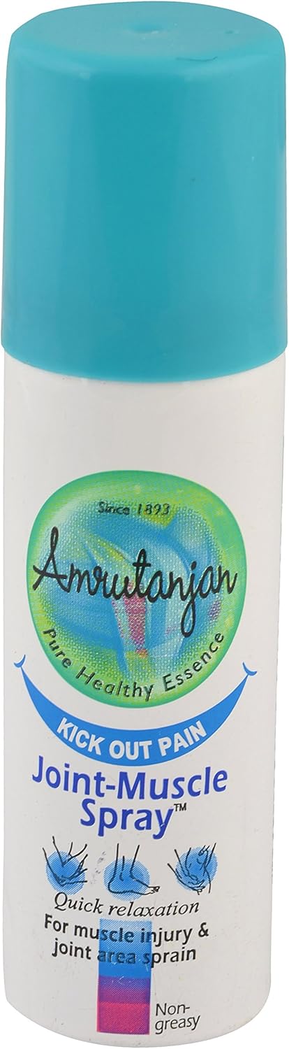 Amrutanjan Joint-Muscle Spray, 30g Bottle - Image 1