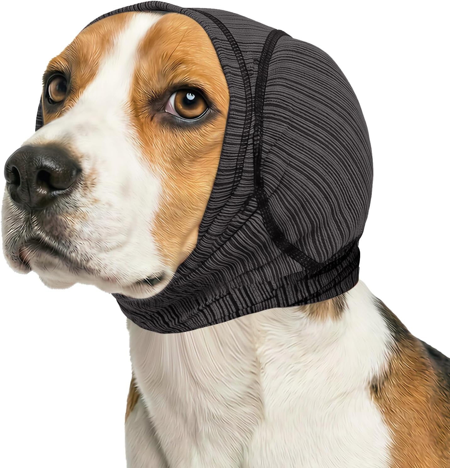 AuraPaw Quick Dry Dog Ear Cover front view calming hoodie for pets