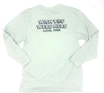 Victoria's Secret Pink Long Sleeve Campus T-Shirt sleeve and shoulder fit