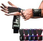 JerkFit WODies Gymnastics & Weightlifting Grips with Wrist Wraps - 3 Hole Versatile Gym Gloves for Pull Ups, Gym Training & Cross Training - Hand Grips Palm Protector for Men & Women - Image 13