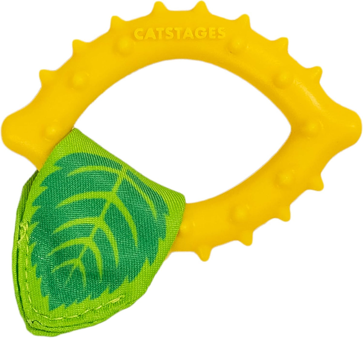 Catstages Dental Pineapple Teether - Chew Toy for Cats and Kittens - Textured Fabric and Mesh - Coated in Catnip Oil - Supports Teething Relief - Image 13