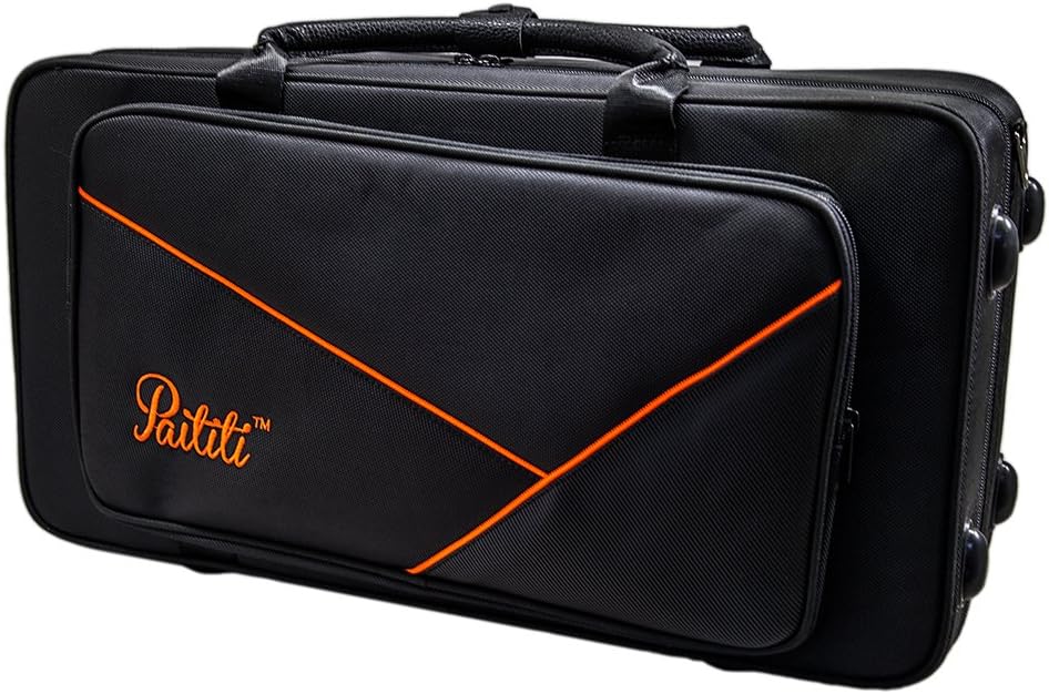 Paititi modern trumpet protective case angled perspective shot