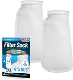 Aquatic Experts reusable aquarium filter sock laid flat