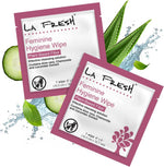 La Fresh Feminine Wipes 50 count box front view for intimate hygiene