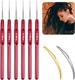 KXCOFTXI crochet hook hair tool front view