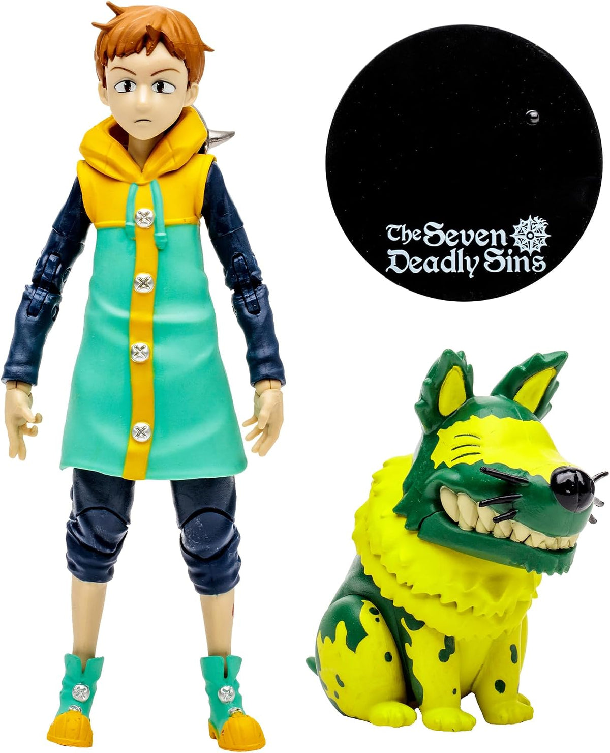 Close up of King face sculpt and season 3 outfit details