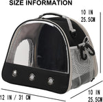 Small Animal Travel Carrier with Absorbent Pad Set, Pee Pad with Leak-Proof Quick-Dry Design for Guinea Pig,Portable Bearded Dragon Bag for Sugar Glider,Hedgehog,Rat,Bunny,Rat - Image 3