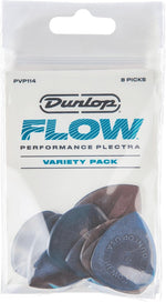 Jim Dunlop Flow Pick Variety Pack front view guitar plectrums