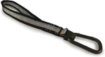 Kurgo swivel seatbelt tether with heavy duty carabiner front view