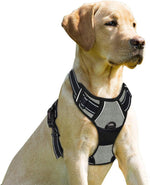 BARKBAY No Pull Dog Harness Front Clip Heavy Duty Reflective Easy Control Handle for Large Dog Walking(Black,L) - Image 9