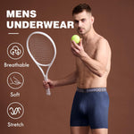 Bamboo Cool breathable bamboo viscose underwear folded stack display