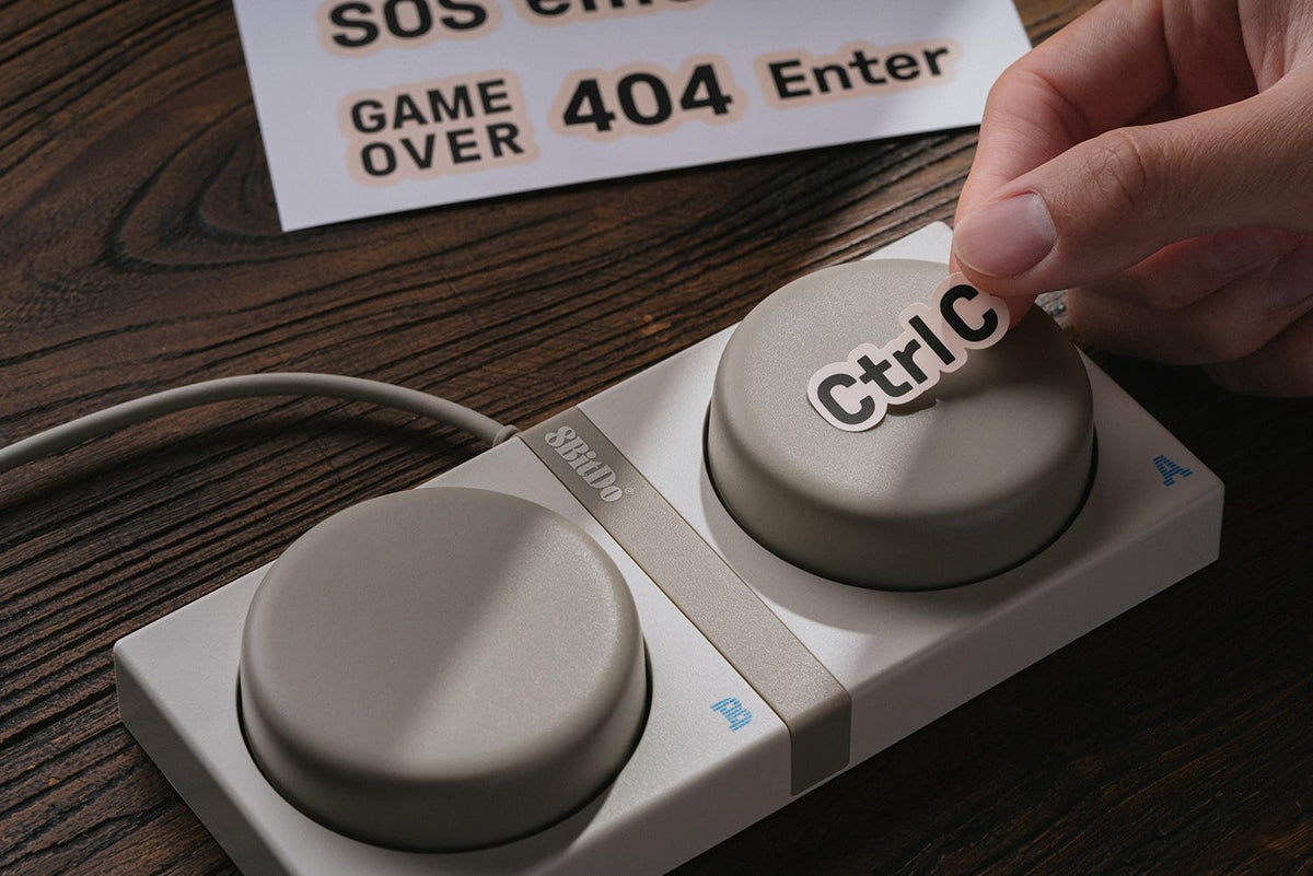 8Bitdo 87 Keys Retro Mechanical Keyboard Bluetooth/2.4G/USB-C, Hot Swappable, Dual Super Programmable Buttons, Volume knob for Windows and Android - M Edition - Image 9