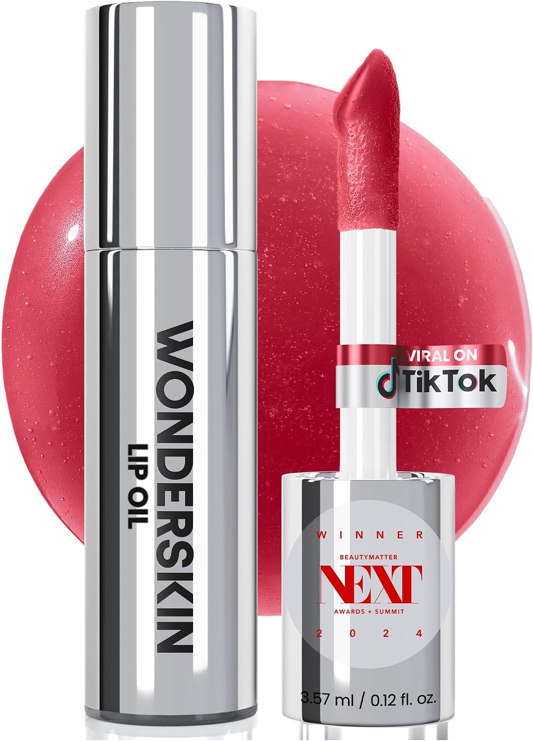 Wonderskin Lip Oil Rehab Serum Amour front view