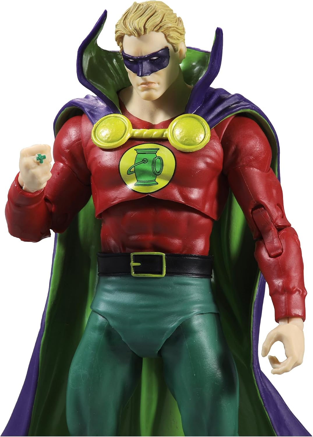 McFarlane DC Multiverse Green Lantern Alan Scott action figure accessory display