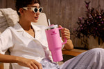 Stanley Quencher H2.0 Tumbler with Handle and Straw 30 oz | Flowstate 3-Position Lid | Cup Holder Compatible for Travel | Insulated Stainless Steel Cup | BPA-Free | Splash - Image 10