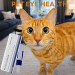Tpirz pet eye care cream 3.5g tube details and ingredients label.