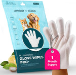 Uproot QuickClean Gloves Pro: Extra-Thick Pet Glove Wipes for Dogs & Cats - Easy Wipe Paws, Eyes, Ears, Butt, & Body - Lick-Safe for Cats & Dogs - Cleaning, Deodorizing & Grooming (20 Pack) - Image 9