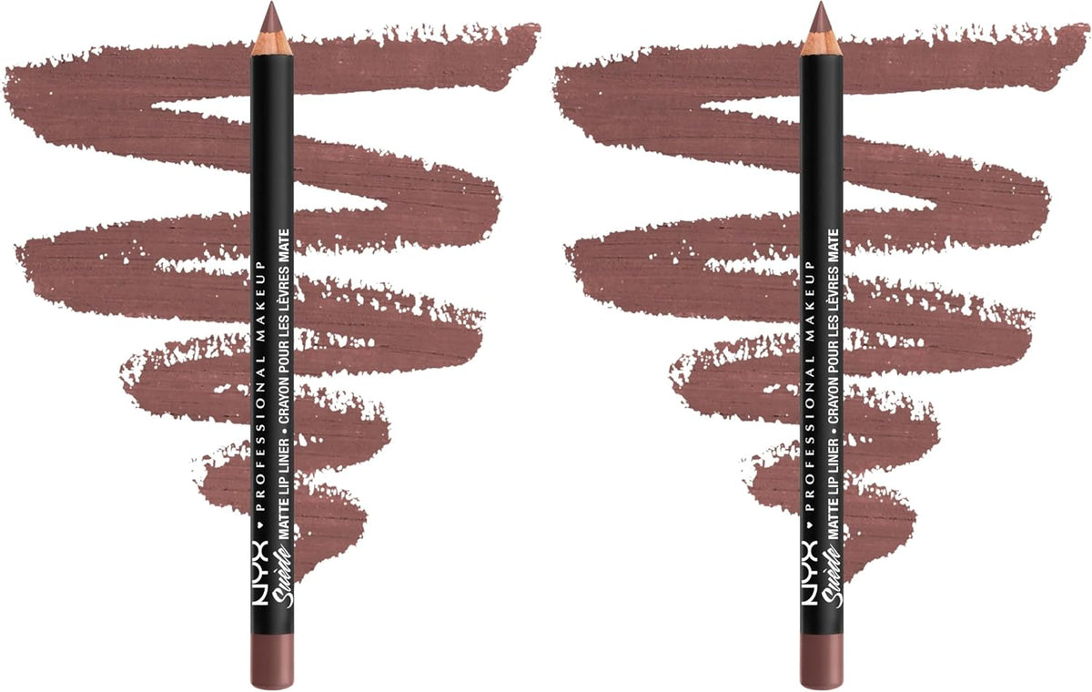 NYX PROFESSIONAL MAKEUP Suede Matte Lip Liner, Velvety-Smooth, Long-Lasting Formula For A Defined Lip Makeup Look - Alabama (Red) - Image 15