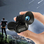 ModernMart mini monocular telescope front view showing the compact 20mm objective lens.