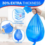 Close up view of the tear resistant multi layer film used in Godyoy cat litter bags