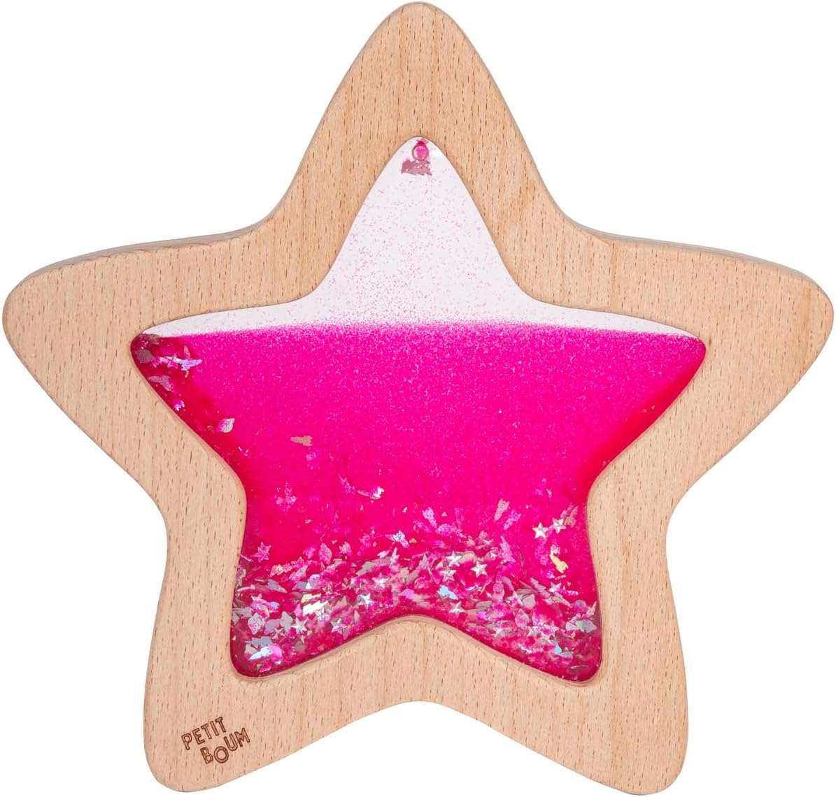 Petit Boum Flow Star Nebula Sensory Star pink front view