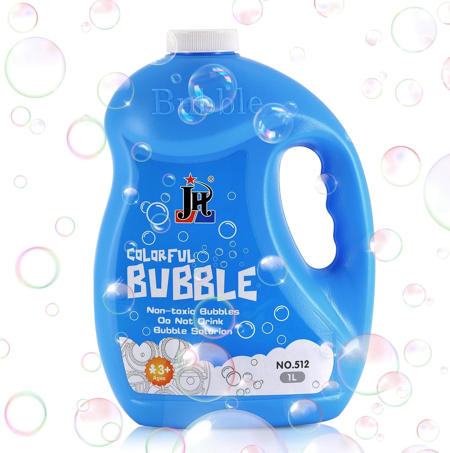 Boerfmo HYH bubble concentrated solution front view bottle for outdoor toys