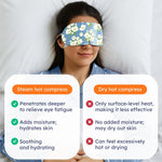 Adellina Jasmine Steam Eye Mask travel essentials display