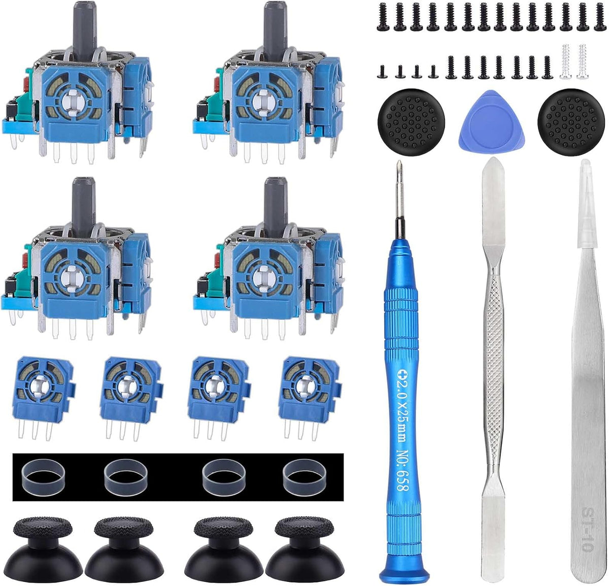 Ikpek 6 pack joystick replacement components