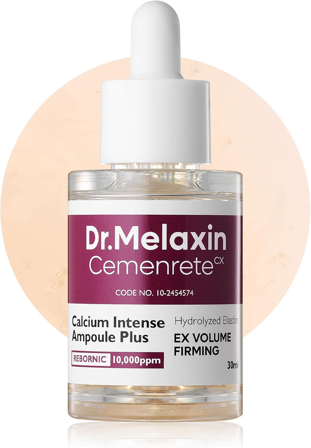 Dr. Melaxin Cemenrete Calcium Ampoule Plus front bottle view