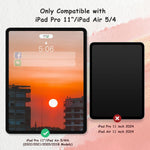 Bersem matte screen protector applied on iPad screen
