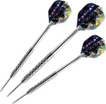 Viper Jackal steel tip darts angled display