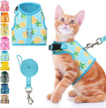 BINGPET Cat Harness and Leash Set Escape Proof, Fashionable Adjustable Mesh Harness for Walking, Soft Cute Breathable Easy Control Cat Vest for Kitten Puppy Small Medium Large Cats - Image 12