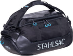 Stahlsac Steel Duffel Dive Bag front view in black
