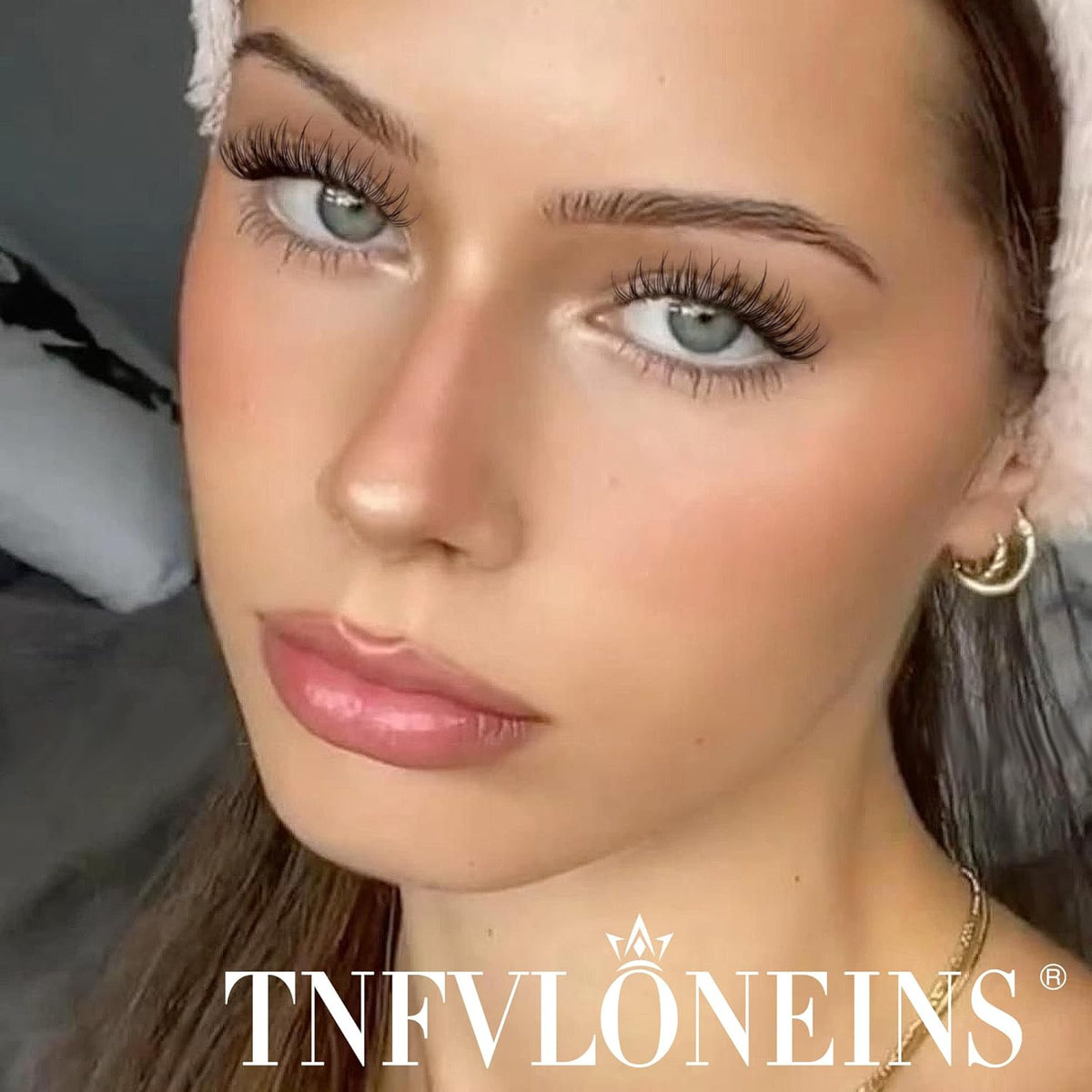 Natural Lash Extension Kit Wispy Lash Clusters Kit 168Pcs Eyelash Extension Kit 9-12MM Eyelash Clusters Lashes Individual Kit with Remover for Lash Extension, Bond and Seal and Tweezers by TNFVLONEINS - Image 4
