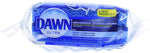 Dawn non-abrasive wedge kitchen sponge angled side view for tight spaces