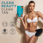 USA imported beauty by earth self tanner box design