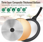Kretaely pancake pan with wooden spreader