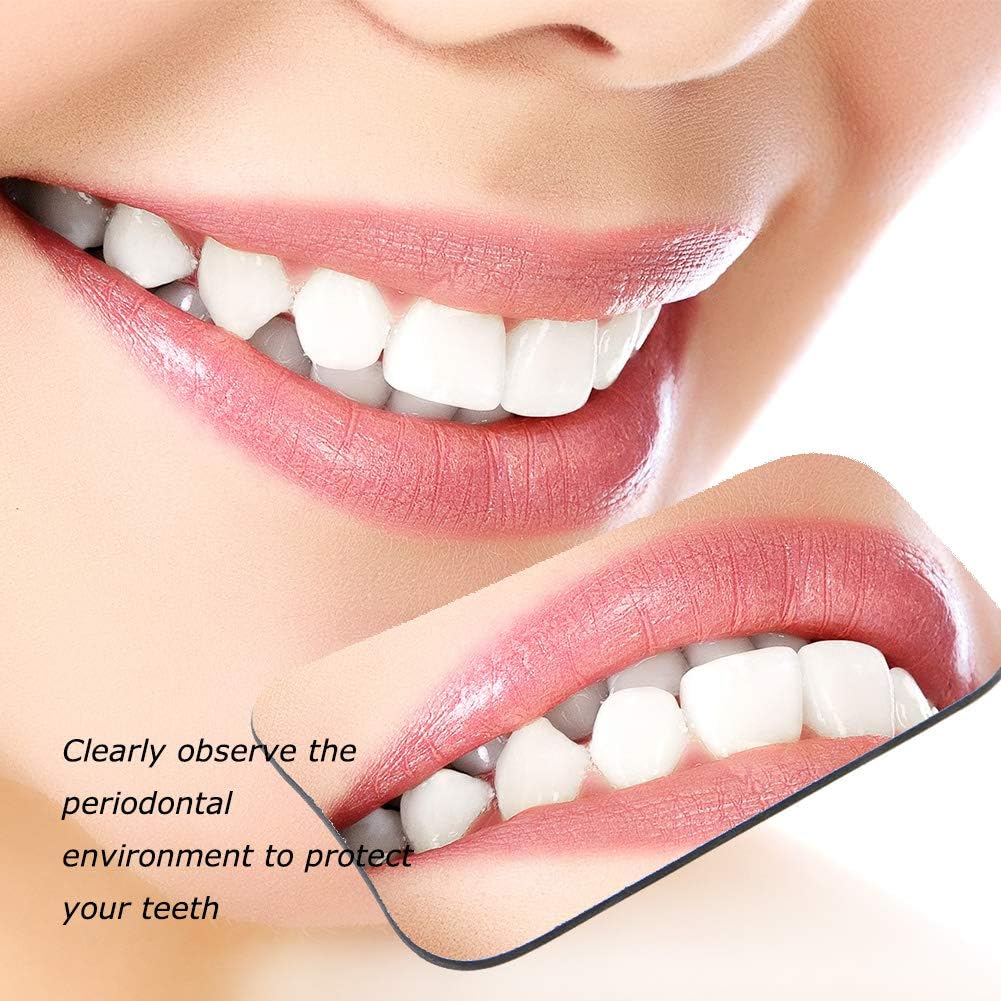 5Pcs/Set Dental Photography Mirrors Intraoral Mirrors Orthodontic Reflector Mirror,Two-sided Glass Occlusal Mirror - Image 9