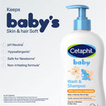 Cetaphil baby gentle wash bottle with cap