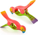 O2COOL BocaClips Beach Towel Clips Patio Pool Tie Dye Flip Flop 2pk - Image 15