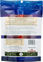 Northfin Tropical Sticks floating pellets closeup view