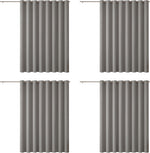 Eclipse Darrell Blackout Rod Pocket Curtain, 37x63, Indigo - Image 11