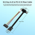 SinLoon PC expansion riser cable complete package overview